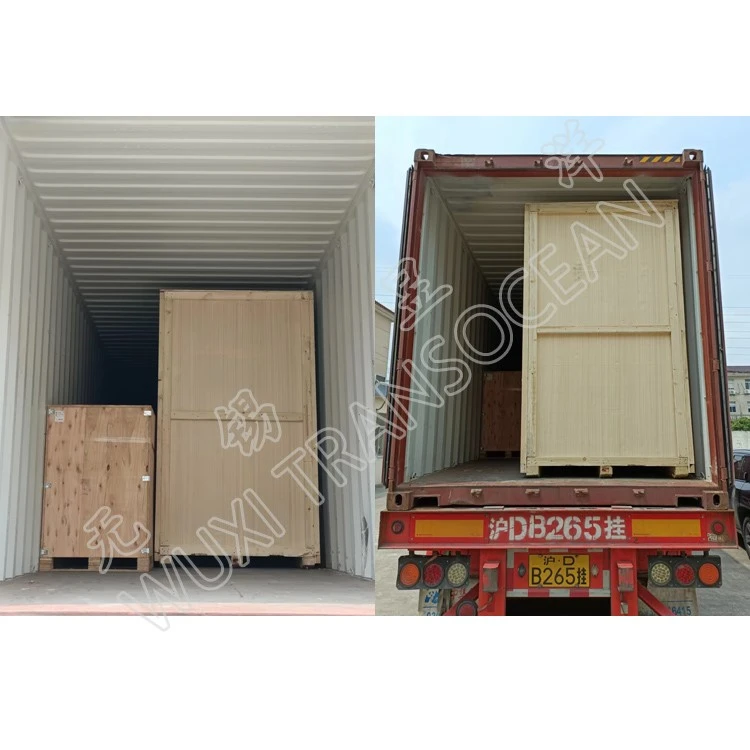 Wooden cases of LS-40 Basket mills Wooden cases of LS-40 Basket mills