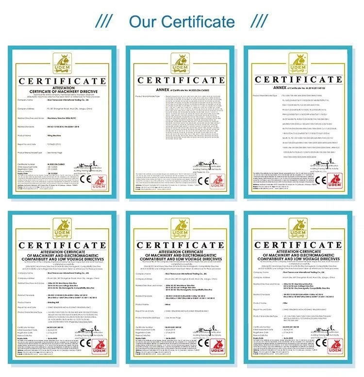 Our Certificate Our Certificate